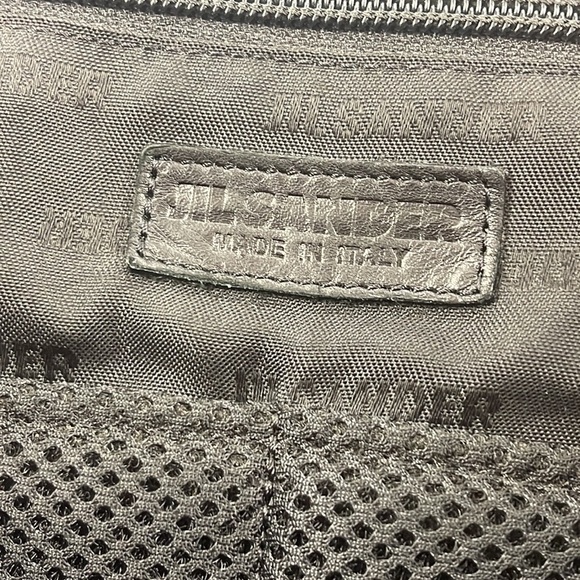 Jil Sander black laptop book expandable tote bag - Picture 11 of 15